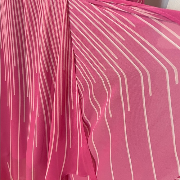 BGBGMAXAZRIA Sunburst High/Low Chiffon Dress - Picture 14 of 17